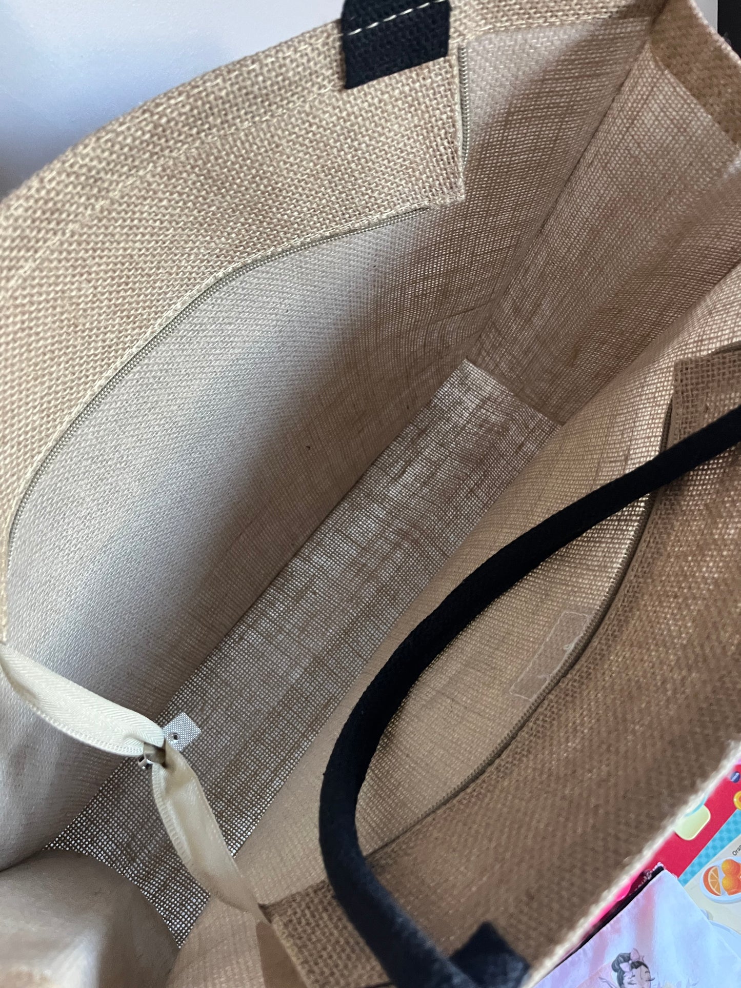Sac en jute la parisienne