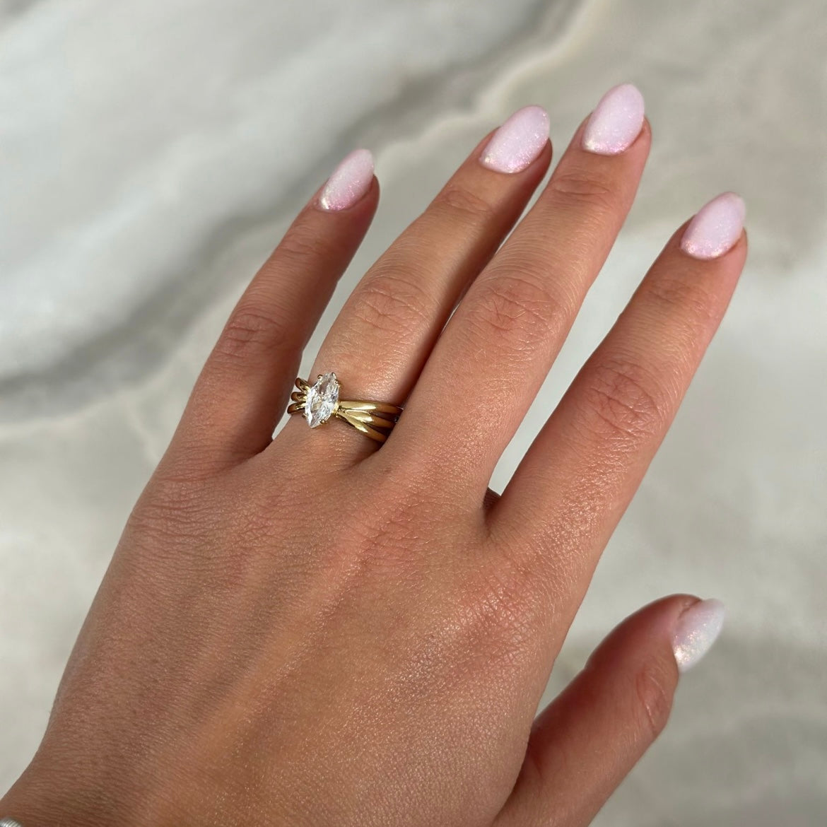 Bague Mona dorée
