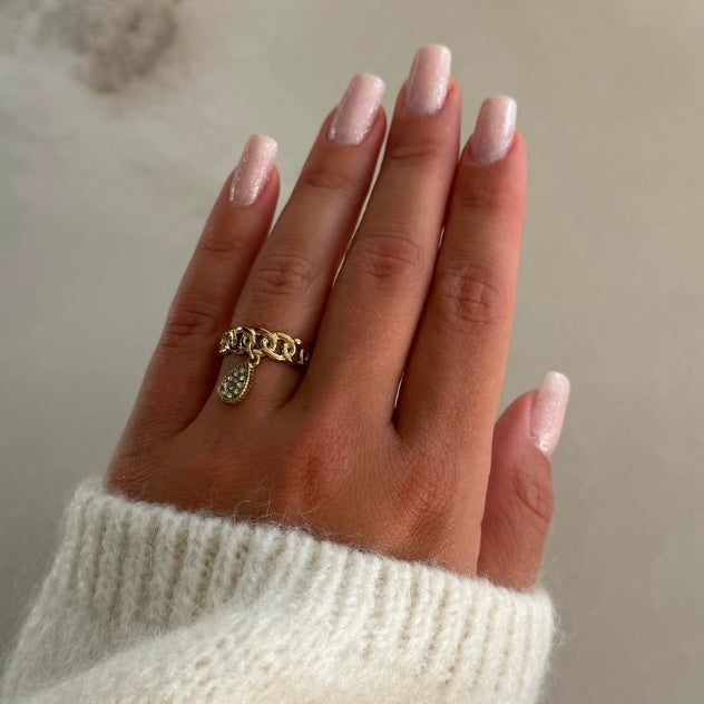 Bague Melina dorée