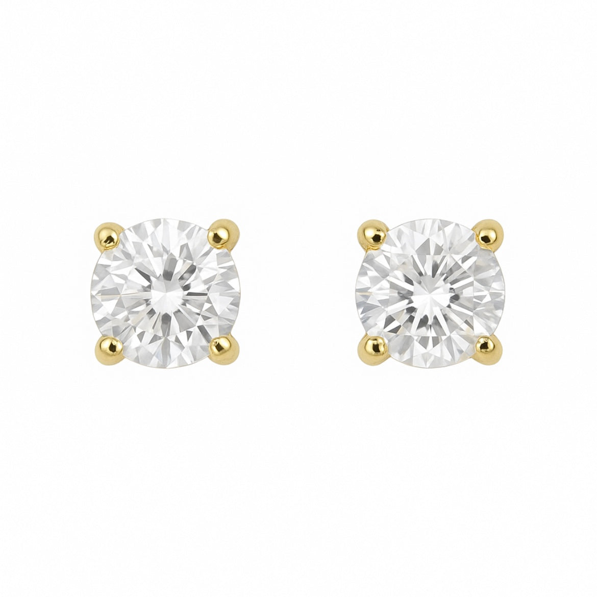 Boucles d’oreilles mes puces dorée
