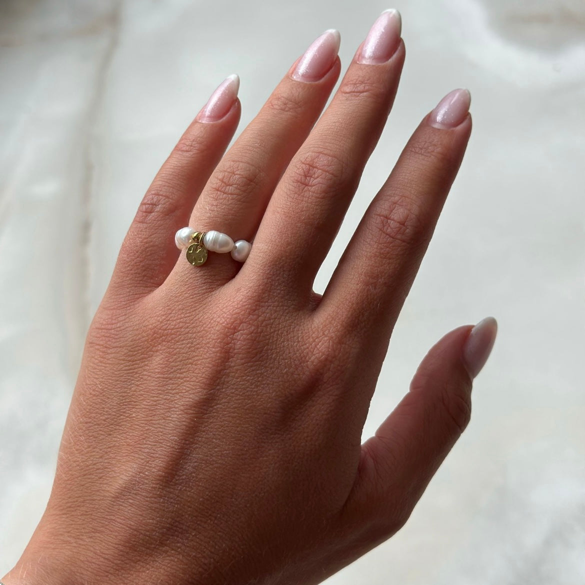 Bague La Perlée - Dorée