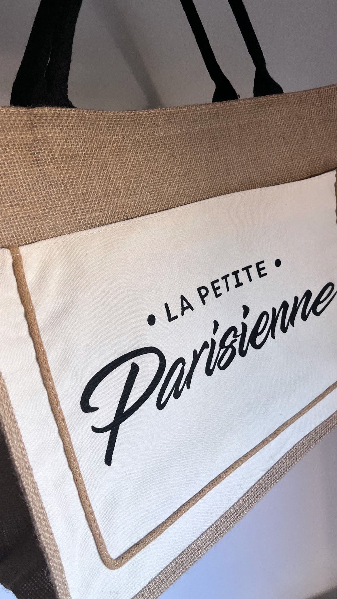 Sac en jute la parisienne