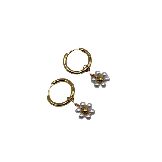 Boucles d’oreilles fleurs