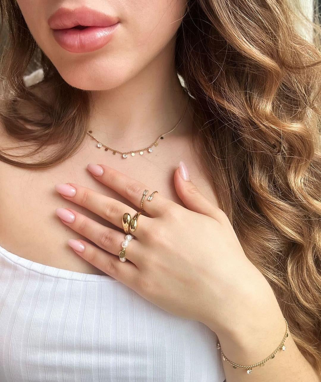 Bague La Perlée - Dorée