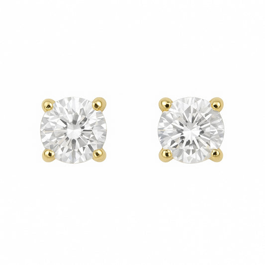 Boucles d’oreilles mes puces dorée