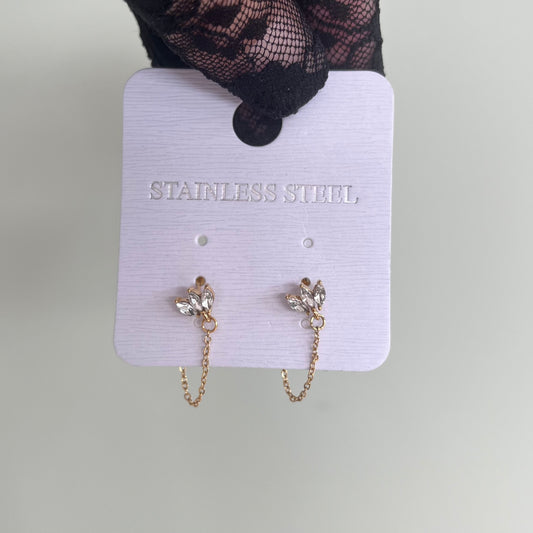 Boucles d’oreilles Tiana dorée