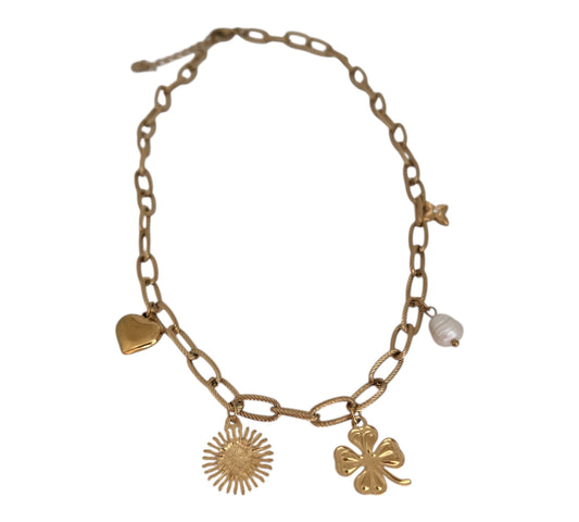 Collier trèfle