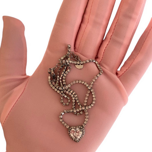 Collier amour de toujours argenté