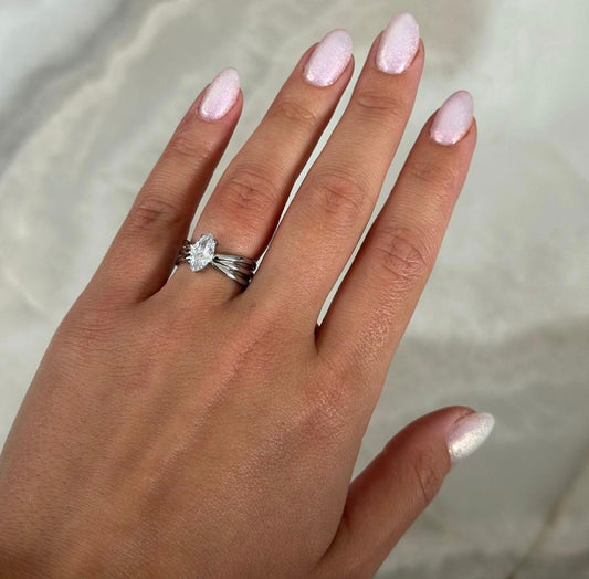 Bague Mona argenté